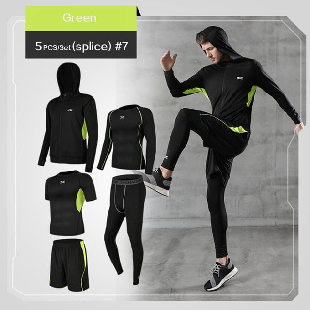 Jogging Suit Sport Suit Tracksuit Sports Jogging Gym Fitness Mens